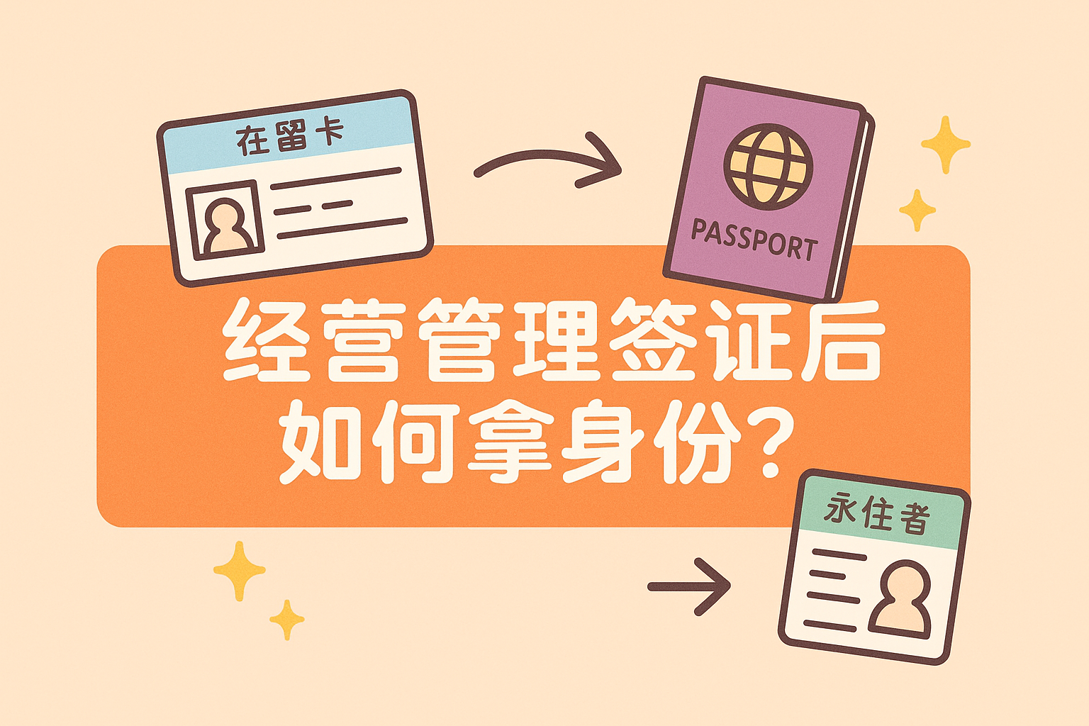 移居日本-3:日本经营管理签证之后,长期签证、永驻与归化全解析