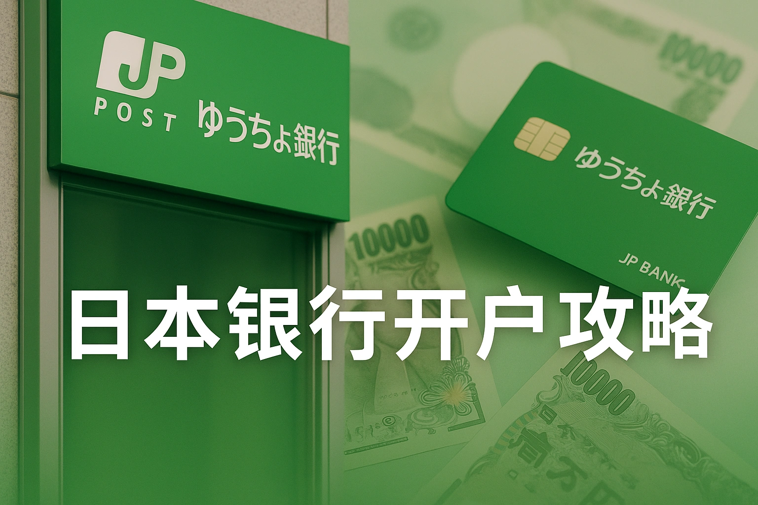 移居日本-12:日本银行开户攻略:新来日本快速办理邮政银行卡全指南