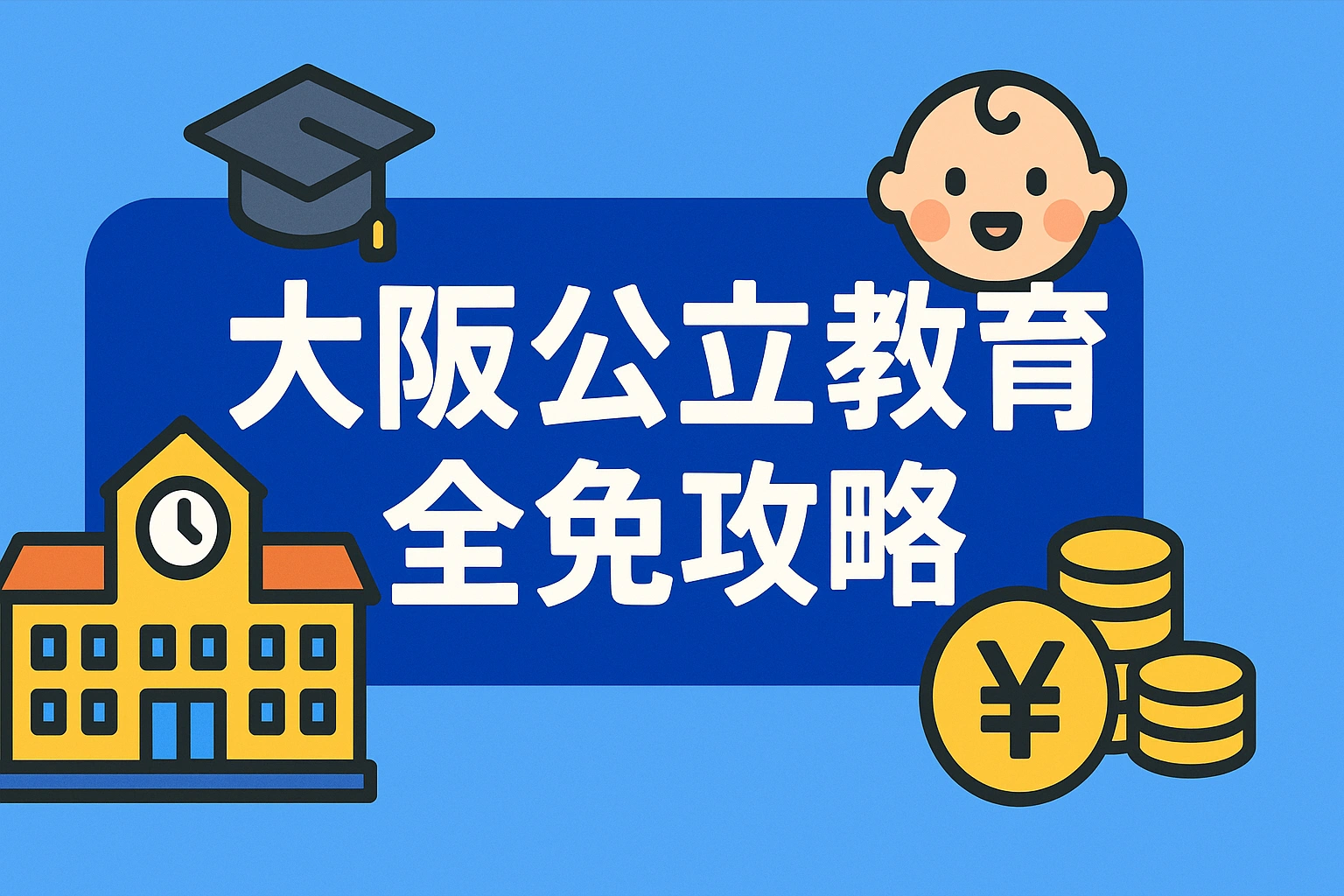 移居日本-21:大阪公立教育全免攻略:0-18 岁学费 0 日元